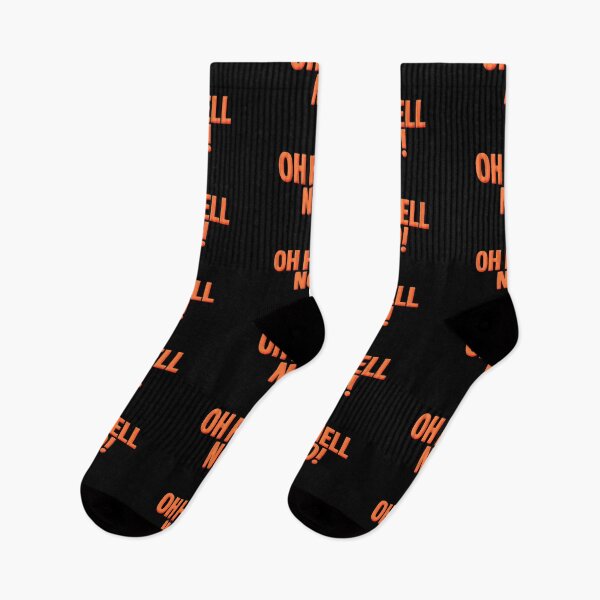 Item preview, Oh Hell No! Funny Quotes in Orange designed and sold by Memes N Lore .