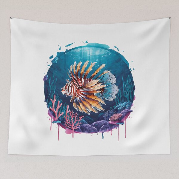 Item preview, Lionfish reef royal guardian designed and sold by Ann Miu Deluxe.