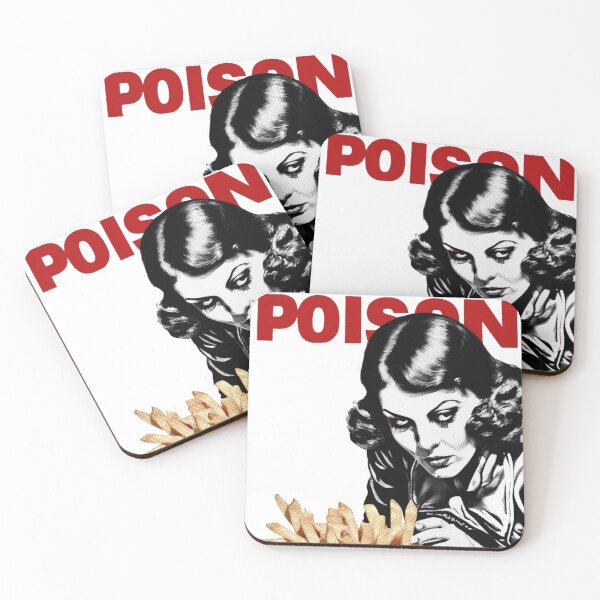Item preview, 1970s Vibes Cartoon Poison French Fries Advertising Style  designed and sold by NickWhittleArt.