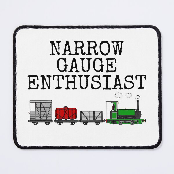Item preview, Narrow Gauge Enthusiast, Steam Train With Wagons, Model Railway designed and sold by doodlerob.