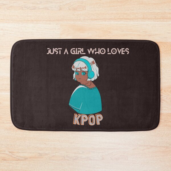 Artikelvorschau, Just a Girl Who Loves K-Pop – Süßes und lustiges Design für K-Pop-Fans entworfen und verkauft von ArtistryT9.