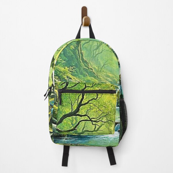 Item preview, Enchanted Forest Stream Design designed and sold by Health And Fitness Posts e-Store.