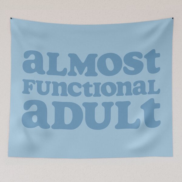 Item preview, Almost Functional Adult V2 - Steel Blue designed and sold by sillyjess.