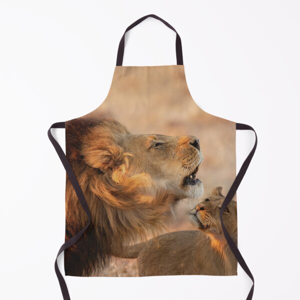 Item preview, A Lion and His Cub In Botswana designed and sold by Kay Brewer.