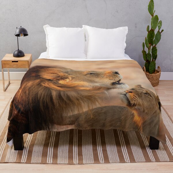 Item preview, A Lion and His Cub In Botswana designed and sold by Kay Brewer.