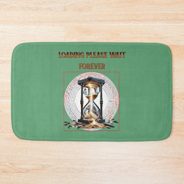 Item preview, LOADING PLEASE WAIT FOREVER designed and sold by freshwear design.