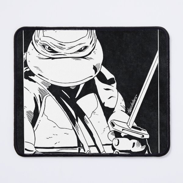 Item preview, LEONARDO - Teenage Mutant Ninja Turtles (Black and White) designed and sold by FamousWeirdosRB.