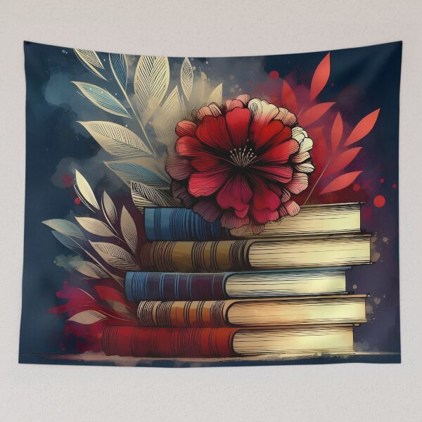 Item preview, Floral Books designed and sold by GraphicsClub.