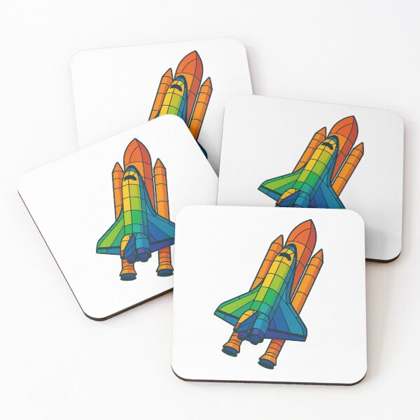 Artikelvorschau, Prismatisches Space Shuttle entworfen und verkauft von TheWonkyEaselCo.