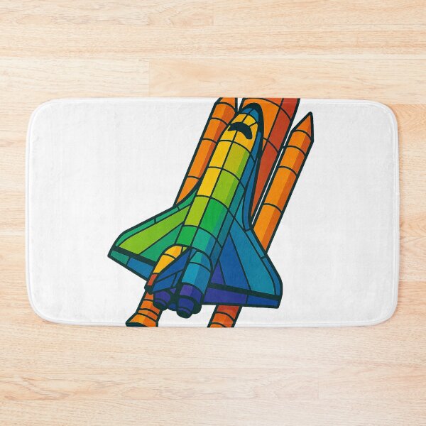 Artikelvorschau, Prismatisches Space Shuttle entworfen und verkauft von TheWonkyEaselCo.