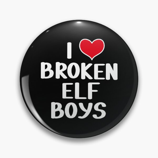 Item preview, I (Heart) Broken Elf Boys designed and sold by ForeverTheNerd.