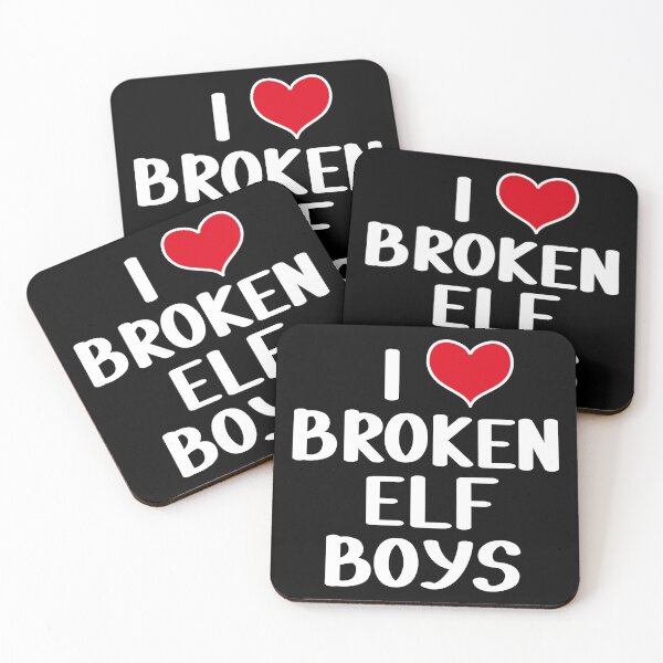 Item preview, I (Heart) Broken Elf Boys designed and sold by ForeverTheNerd.