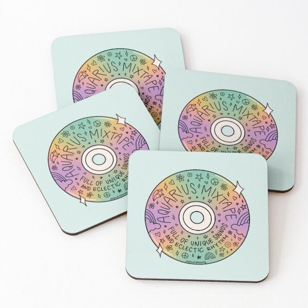Item preview, Aquarius Mixtape designed and sold by doodlebymeg.