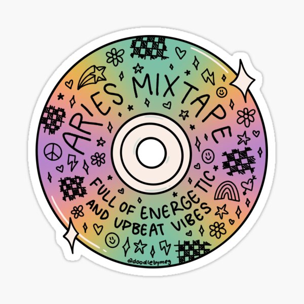Item preview, Widder-Mixtape designed and sold by doodlebymeg.