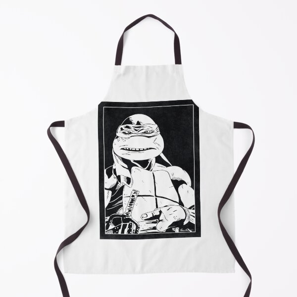 Item preview, RAPHAEL - Teenage Mutant Ninja Turtles (Black and White) designed and sold by FamousWeirdosRB.