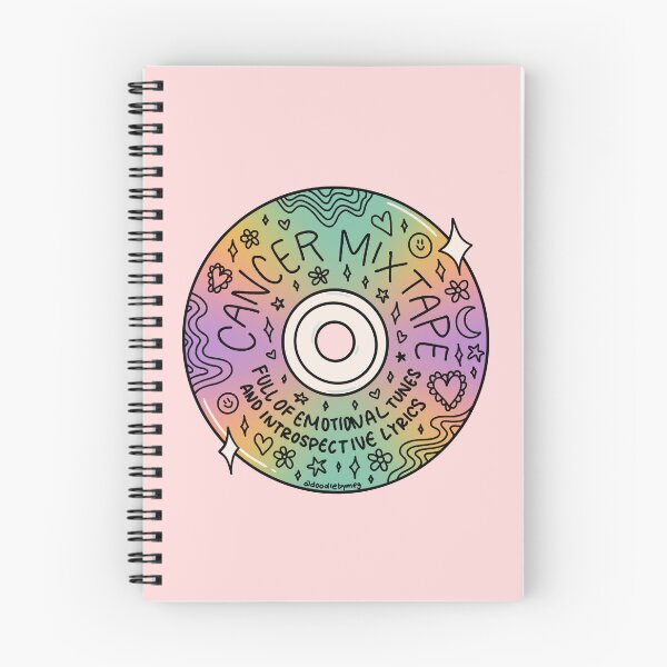 Item preview, Cancer Zodiac Mixtape designed and sold by doodlebymeg.