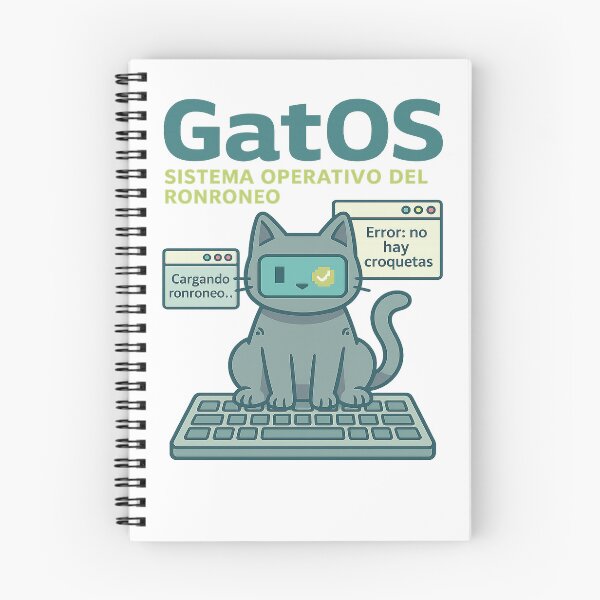 Item preview, GatOS – El sistema operativo del ronroneo ?? designed and sold by Kromgolcamis.
