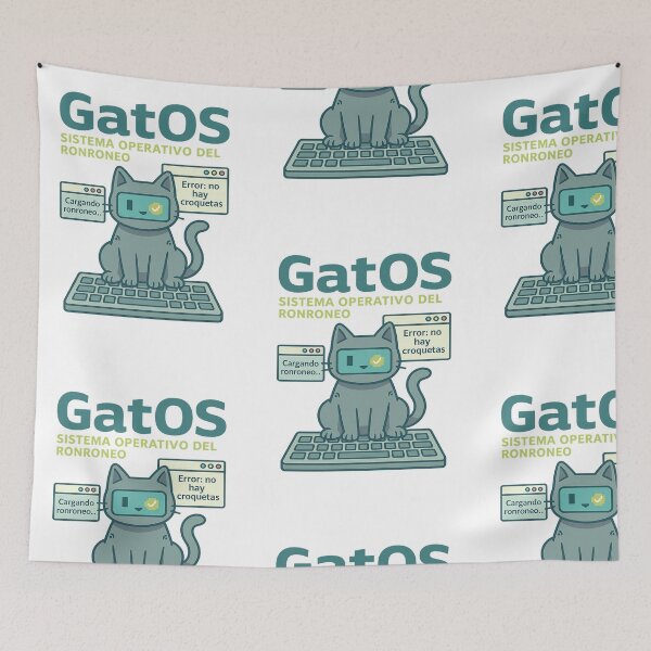 Item preview, GatOS – The Purring Operating System ?? designed and sold by Kromgolcamis.