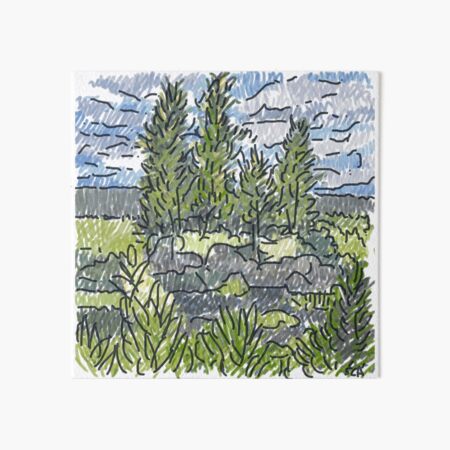 Vista previa del artículo con la obra «Isla VIC en el pantano en casa de Paul Smith», diseñado y vendido por SCAartwork.