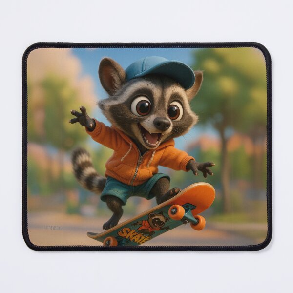Item preview, Skater African Civet designed and sold by Sillytoe.