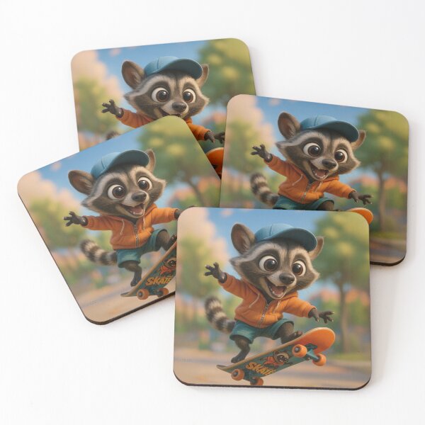 Item preview, Skater African Civet designed and sold by Sillytoe.