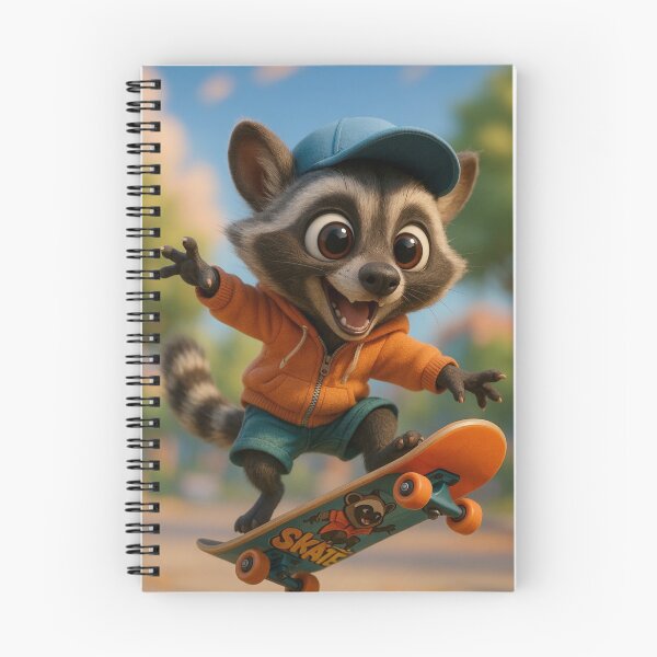 Item preview, Skater African Civet designed and sold by Sillytoe.