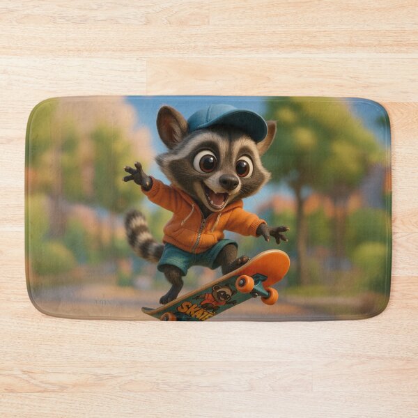 Item preview, Skater African Civet designed and sold by Sillytoe.