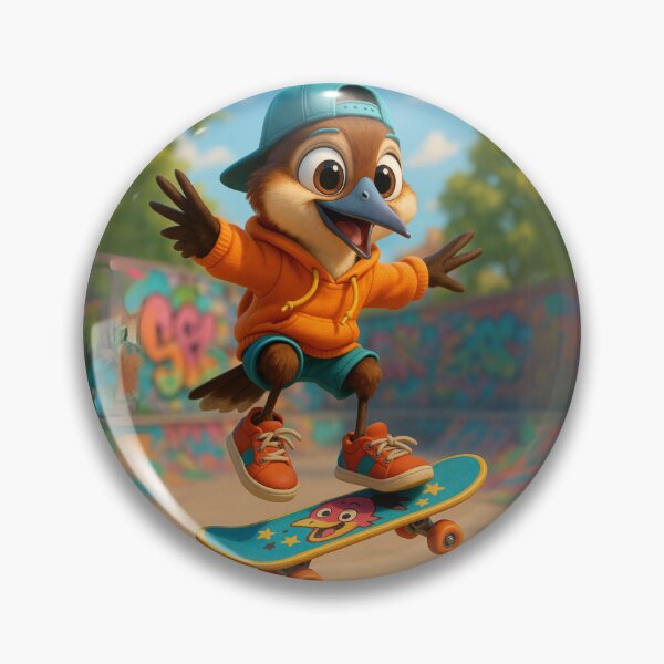 Item preview, Skater African Jacana designed and sold by Sillytoe.