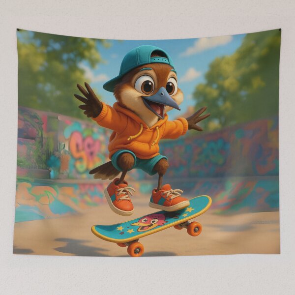 Item preview, Skater African Jacana designed and sold by Sillytoe.
