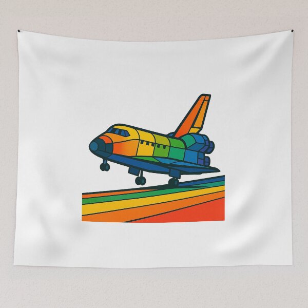 Item preview, Space Shuttle Landing designed and sold by TheWonkyEaselCo.