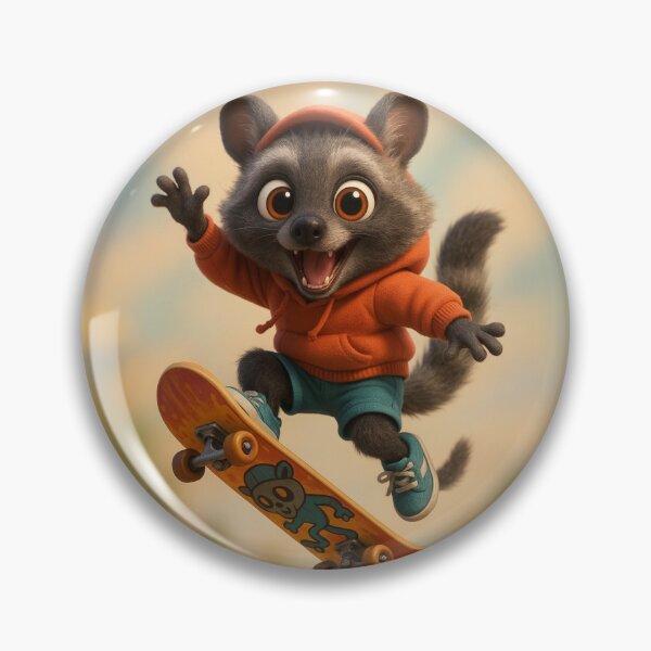 Item preview, Skater African Palm Civet designed and sold by Sillytoe.