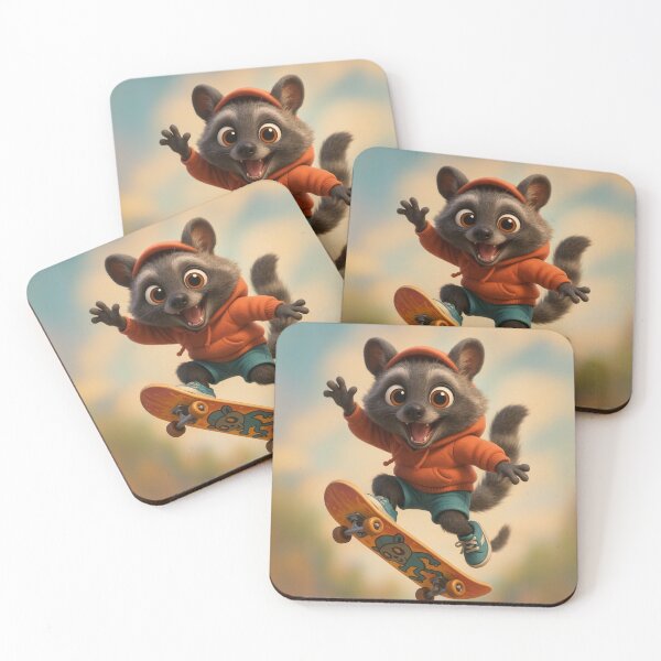 Item preview, Skater African Palm Civet designed and sold by Sillytoe.