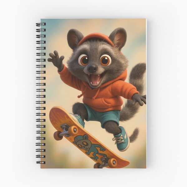 Item preview, Skater African Palm Civet designed and sold by Sillytoe.