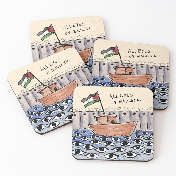 Item preview, All eyes on Madleen designed and sold by Ahmad Qaddura.