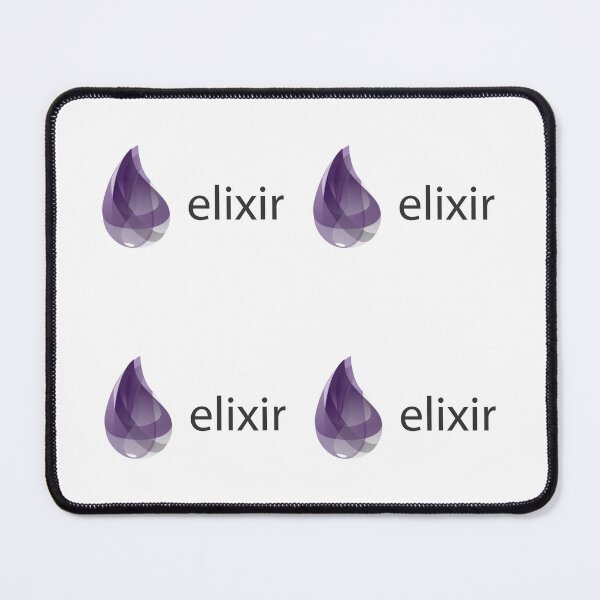 Item preview, Elixir Wordmark Original Logo 4x designed and sold by GlassySteel.