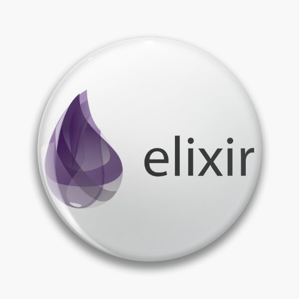 Item preview, Elixir Wordmark Original Logo 4x designed and sold by GlassySteel.
