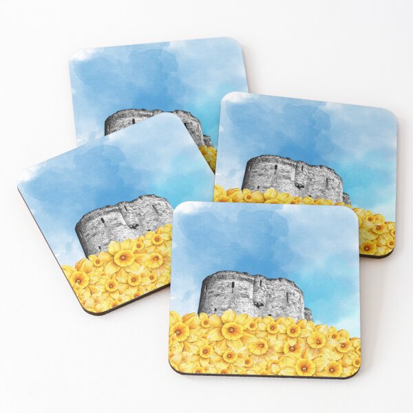 Item preview, Clifford's Tower York Digital Collage designed and sold by Cosmic Badger.
