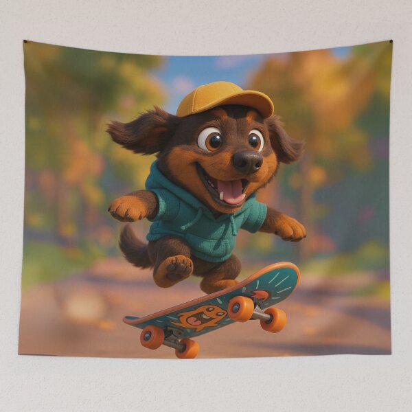 Item preview, Skater Alpine Dachsbracke designed and sold by Sillytoe.