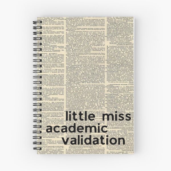 Item preview, Little miss academic validation  designed and sold by BookLoversClubX.