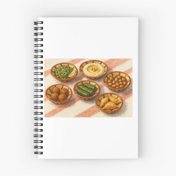 Item preview, Lebanese food mezze table designed and sold by leilazarus.