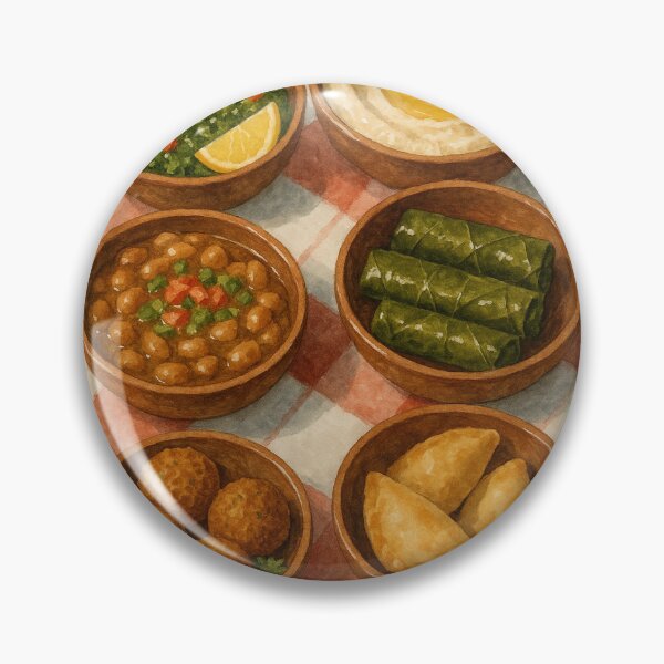 Item preview, Lebanese mezze table designed and sold by leilazarus.
