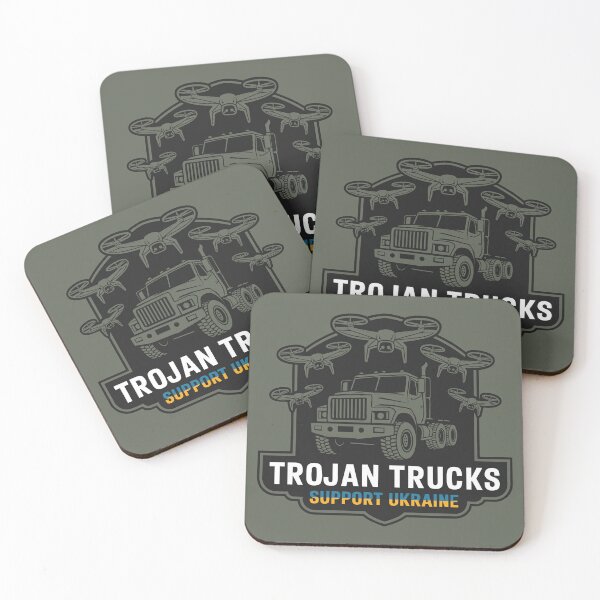 Item preview, Trojan Trucks SBU Operation Spiderweb Pavutinnyа Support Ukraine Badge designed and sold by cabana.space.