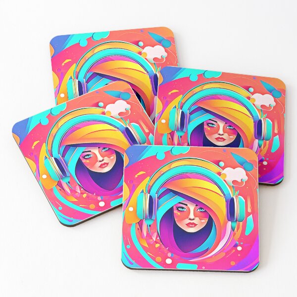 Item preview, Vibrant Music Flow designed and sold by Health And Fitness Posts e-Store.