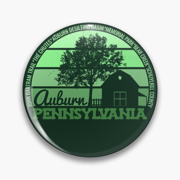 Item preview, Auburn Pennsylvania Sunset Retro Vintage Local Pride Logo designed and sold by CRHPOD20.