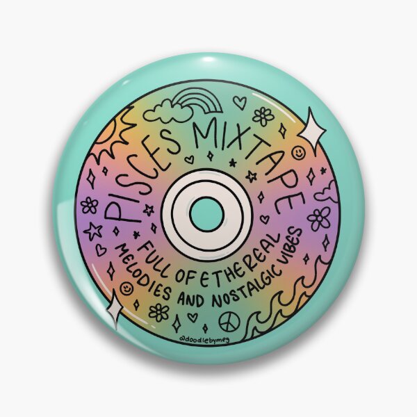 Item preview, Pisces Mixtape designed and sold by doodlebymeg.