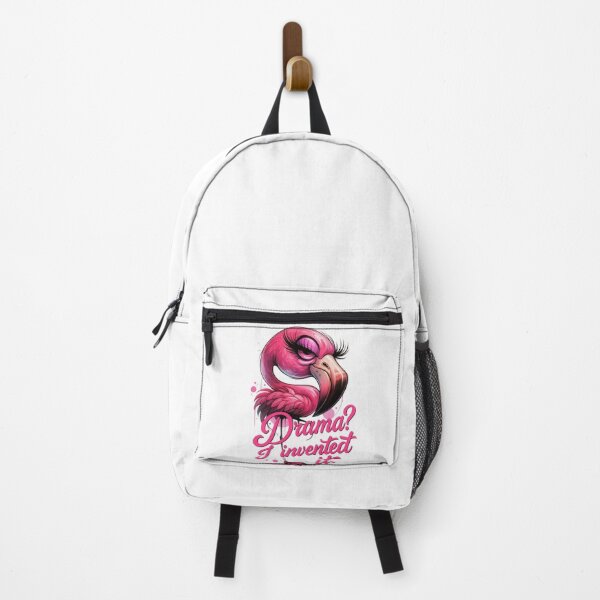Item preview, Drama Queen Energy – Flamingo with Attitude in Bold Pink Lettering designed and sold by JenniferCreaArte .