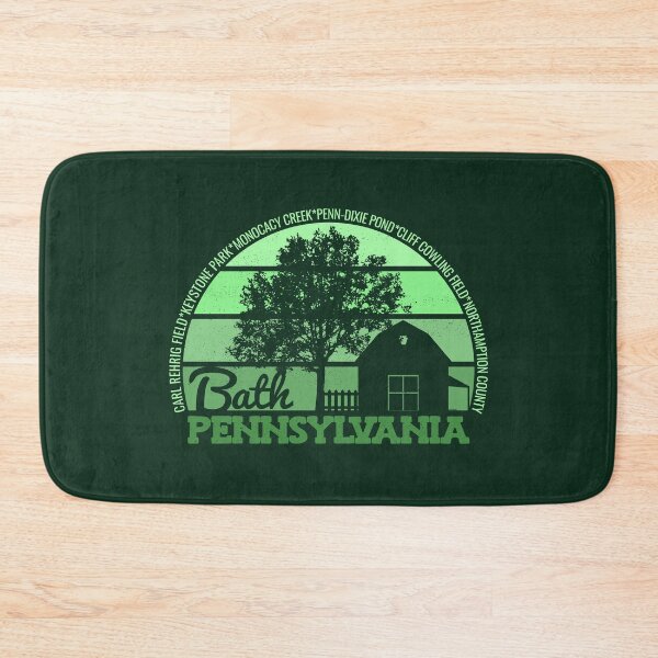 Item preview, Bath Pennsylvania Sunset Retro Vintage Local Pride Logo designed and sold by CRHPOD20.
