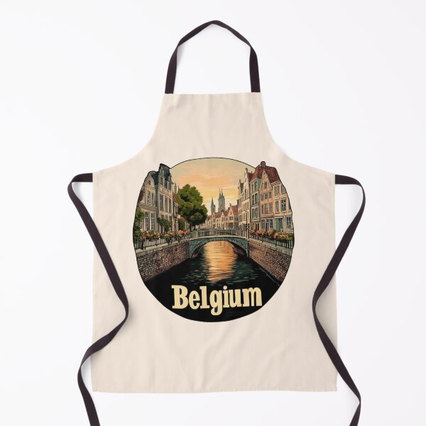 Item preview, Belgium – Bruges Canal Cityscape designed and sold by Myra365Art.