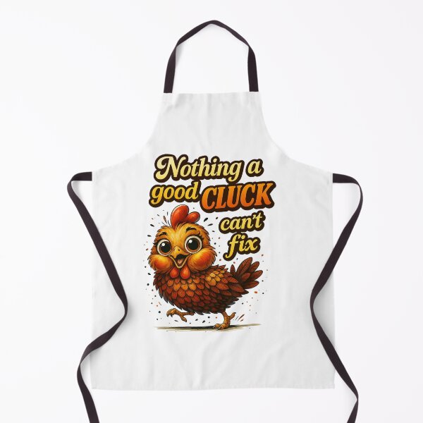 Item preview, Feeling Down? Just Cluck It Out – Funny Chicken Art with Attitude designed and sold by JenniferCreaArte .