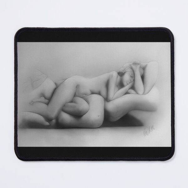 Item preview, Sleeping figure drawing by Avril Thomas designed and sold by AvrilThomasart.